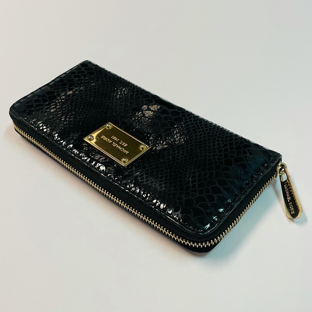 Michael Kors Black Python Wallet - image 2